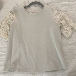 Loft lace shirt